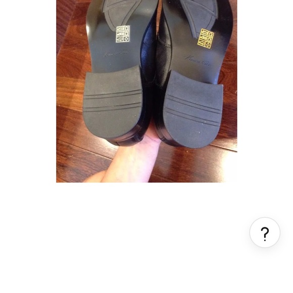 NWT Kenneth Cole New York Sz10 Black T-oil away le - Picture 8 of 11